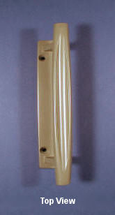 Patio Door Handle Top View