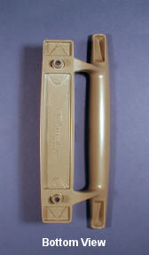 Bottom View Patio Door Handle by Andersen