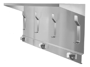 Bradley Washroom Mop and Broom Holder