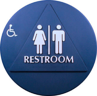 Title 24 Restroom Sign