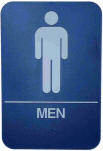 Men's Restroom Sign