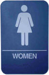 Women's Restroom Sign