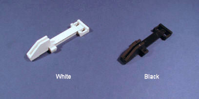 White & Black Window Latches